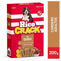 Ricocrack Adultos Cordero Snack 200 gr